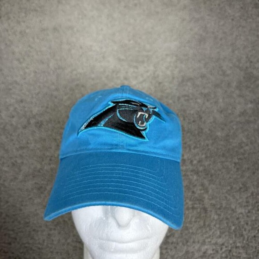 Carolina Panthers Hat Cap Strap Back Womens One Size Blue NFL Football New Era